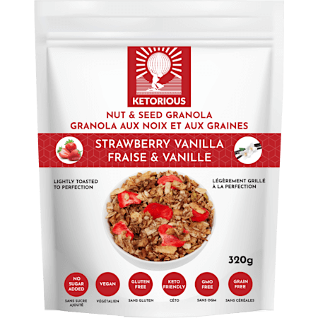 Nut and Seed Granola - Strawberry Vanilla